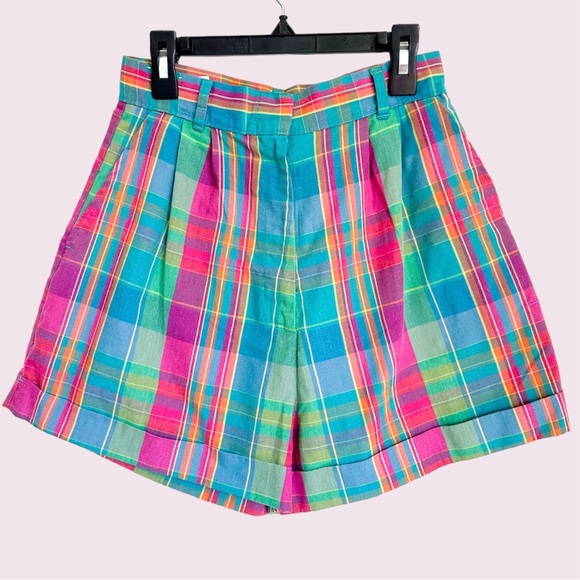 American Vintage Pants - Vintage plaid shorts